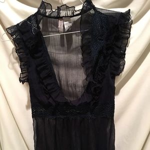 Aggie Sheer Top